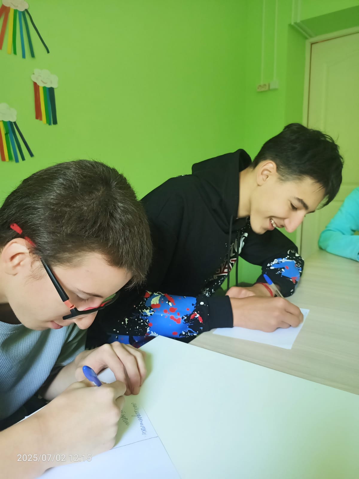 Педагогом-психологом проведено занятие с элементами тренинга &amp;quot;Мы вместе&amp;quot;.